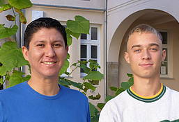 Elvio Recalde und Tobias Steiger (rechts). Bild: DVRS