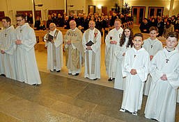 Die Kolpingsfamilie Bopfingen feierte den Kolpinggedenktag mit Weihbischof Dr. Johannes Kreidler.