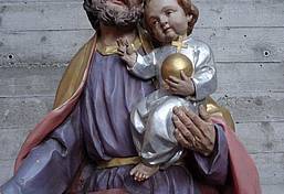 Der Heilige Josef. Bild: Claudia Hofrichter