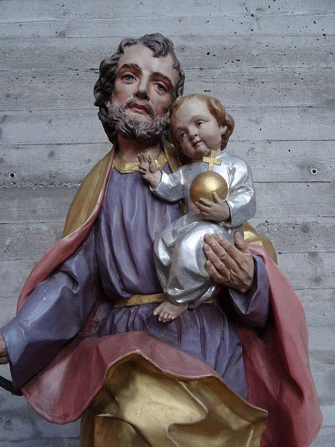 Der Heilige Josef. Bild: Claudia Hofrichter